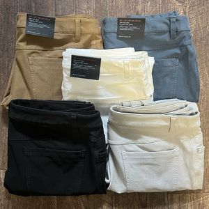 Lot of 5 Lululemon ABC Slim-Fit Pocket Pant 33”/32” Utilitech Jean